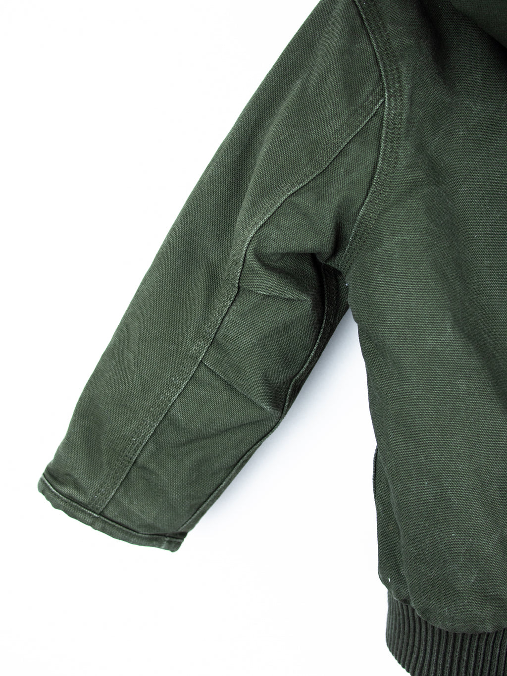 Carhartt Rare Forest Green Canvas Workwear Jacket - Age 12 months