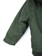 Carhartt Rare Forest Green Canvas Workwear Jacket - Age 12 months