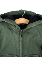 Carhartt Rare Forest Green Canvas Workwear Jacket - Age 12 months