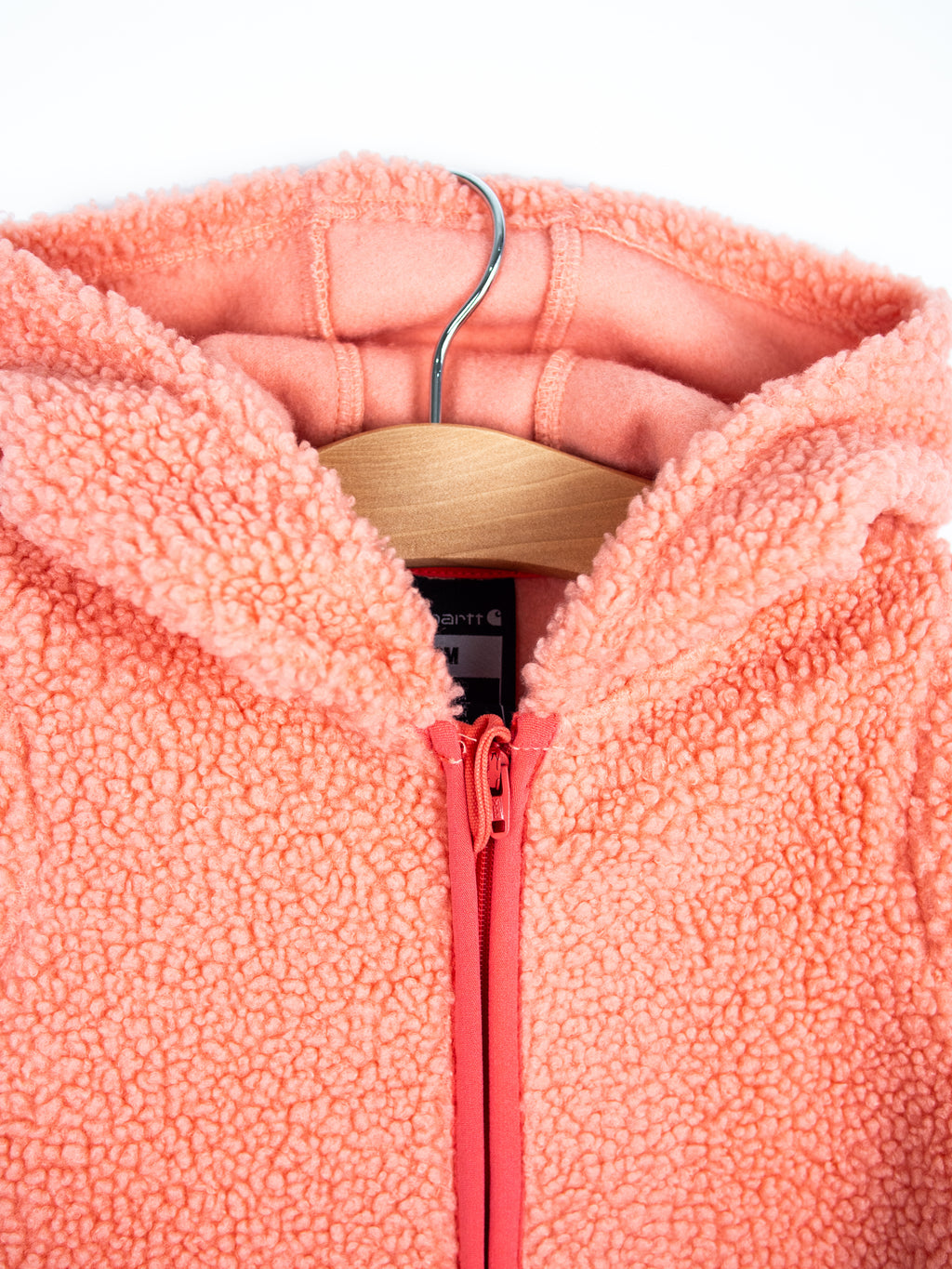 Carhartt Peach Teddy Fleece Snowsuit - Age 3-6 months