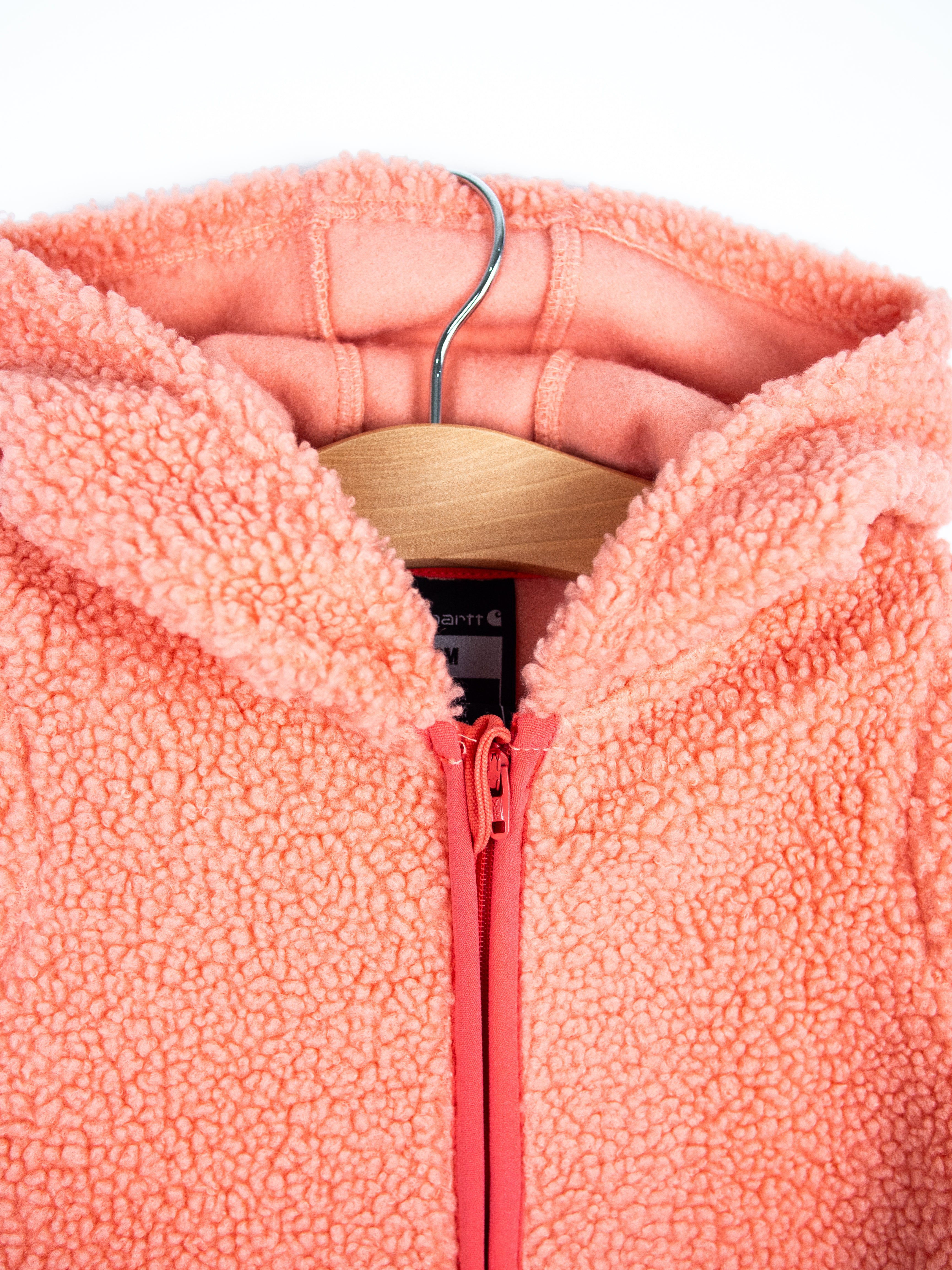 Carhartt Peach Teddy Fleece Snowsuit - Age 3-6 months