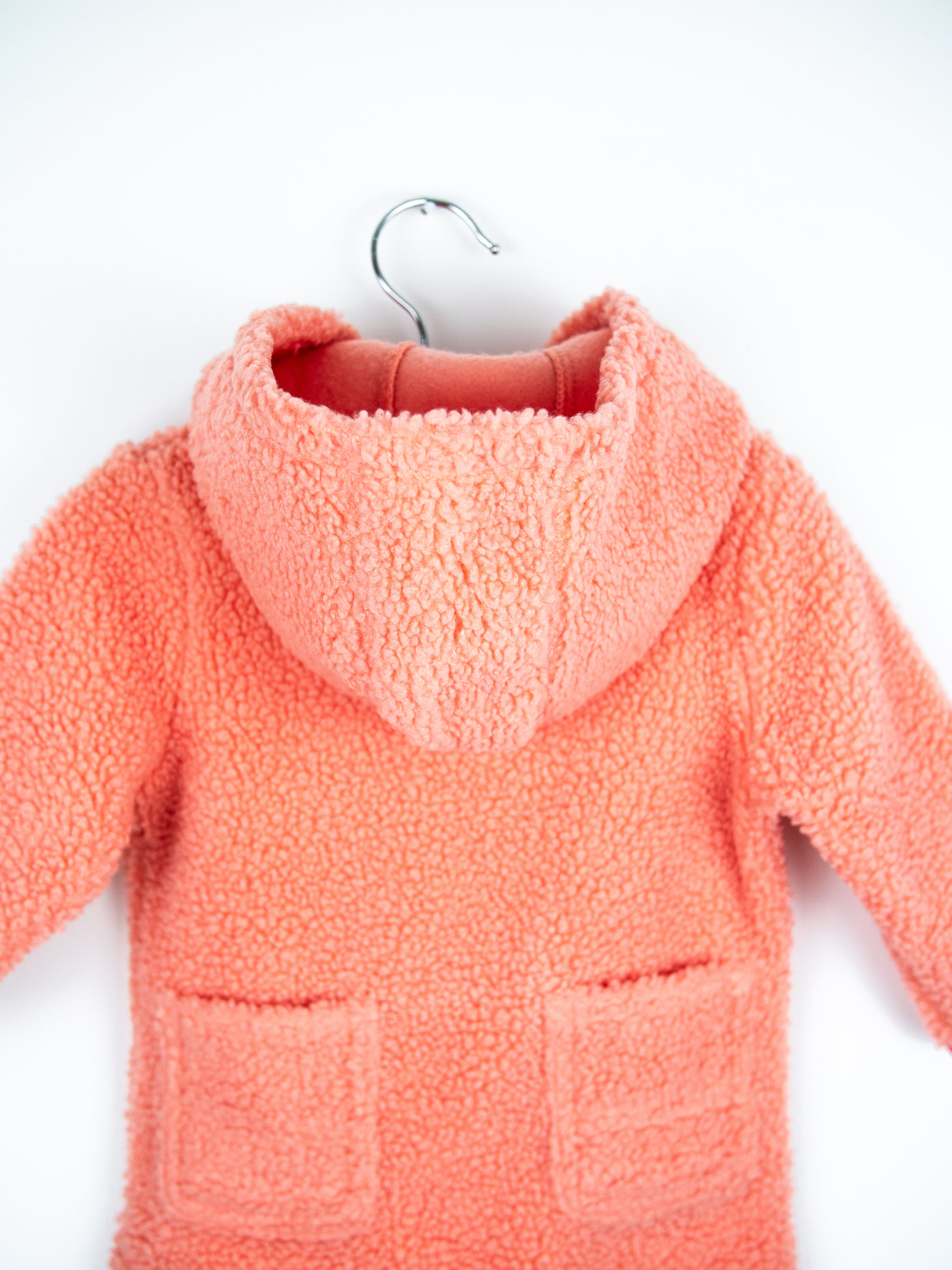 Carhartt Peach Teddy Fleece Snowsuit - NEW WITH TAGS - Age 6 months