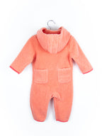 Carhartt Peach Teddy Fleece Snowsuit - Age 3-6 months