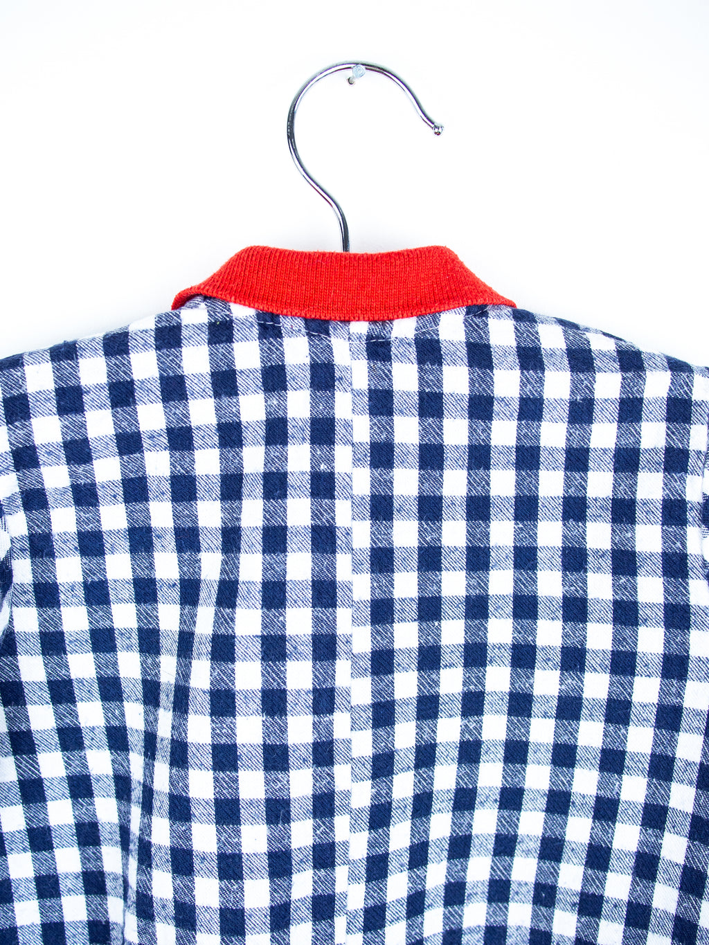 Vintage Gingham Puppy Boiler Suit - Age 3 months