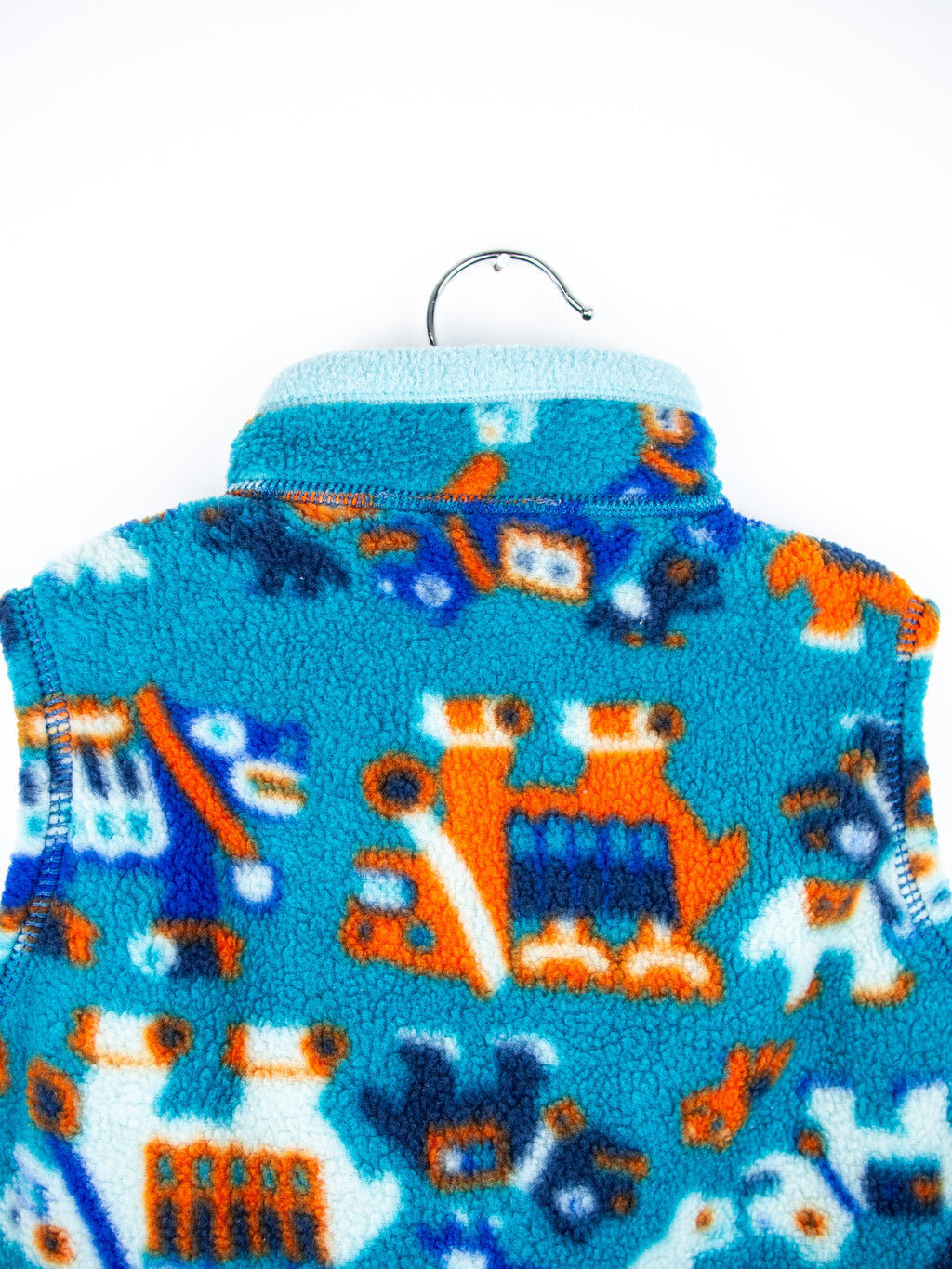 Patagonia Abstract Animal Pattern Fleece Gilet - Age 18 months