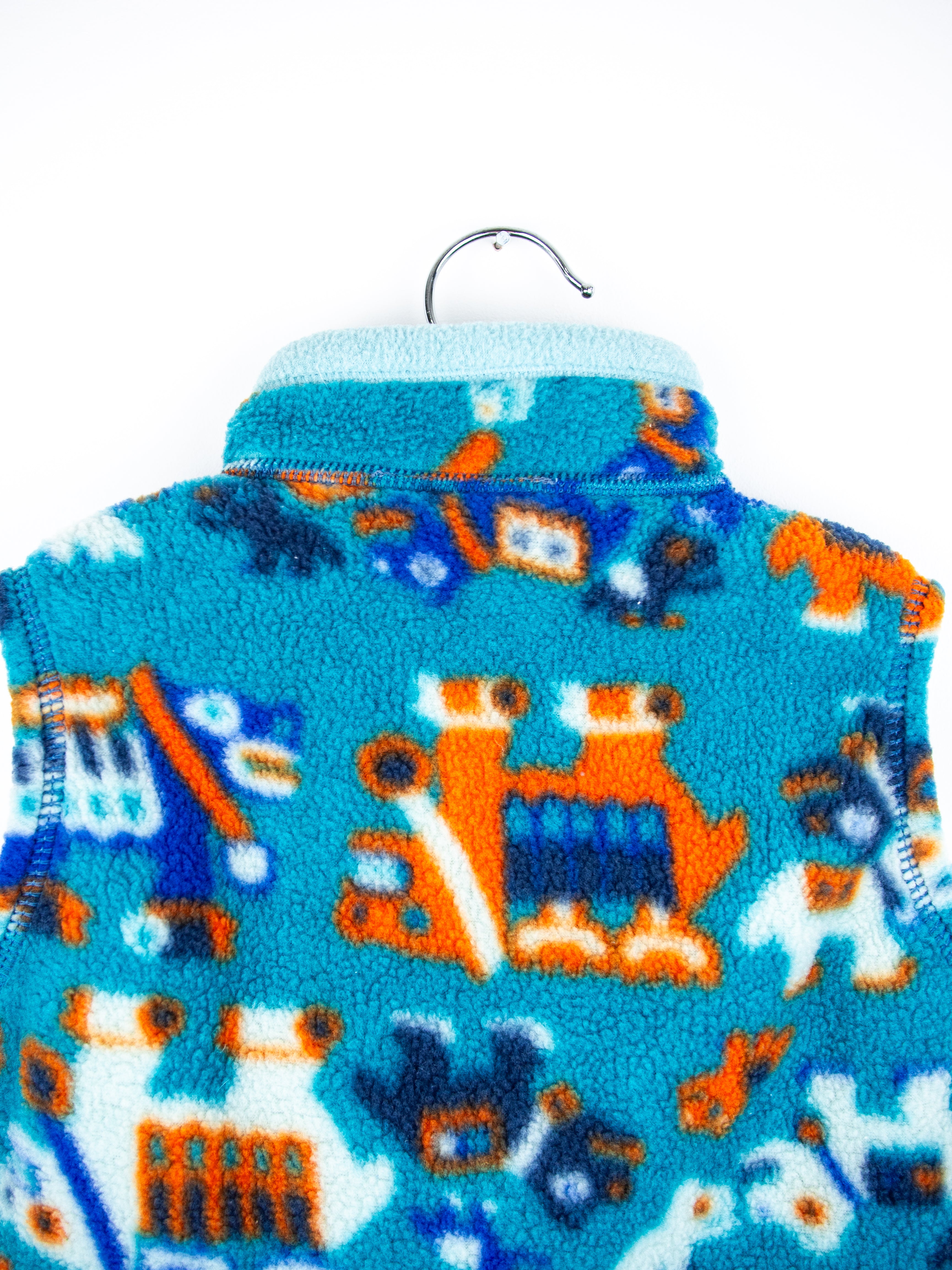 Patagonia Abstract Animal Pattern Fleece Gilet - Age 18 months