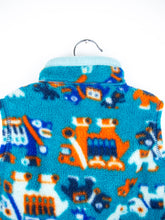 Load image into Gallery viewer, Patagonia Abstract Animal Pattern Fleece Gilet - Age 18 months
