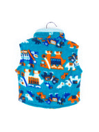 Patagonia Abstract Animal Pattern Fleece Gilet - Age 18 months