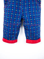 Osh Kosh Vintage Denim Noughts & Crosses Dungarees - Age 3-6 months