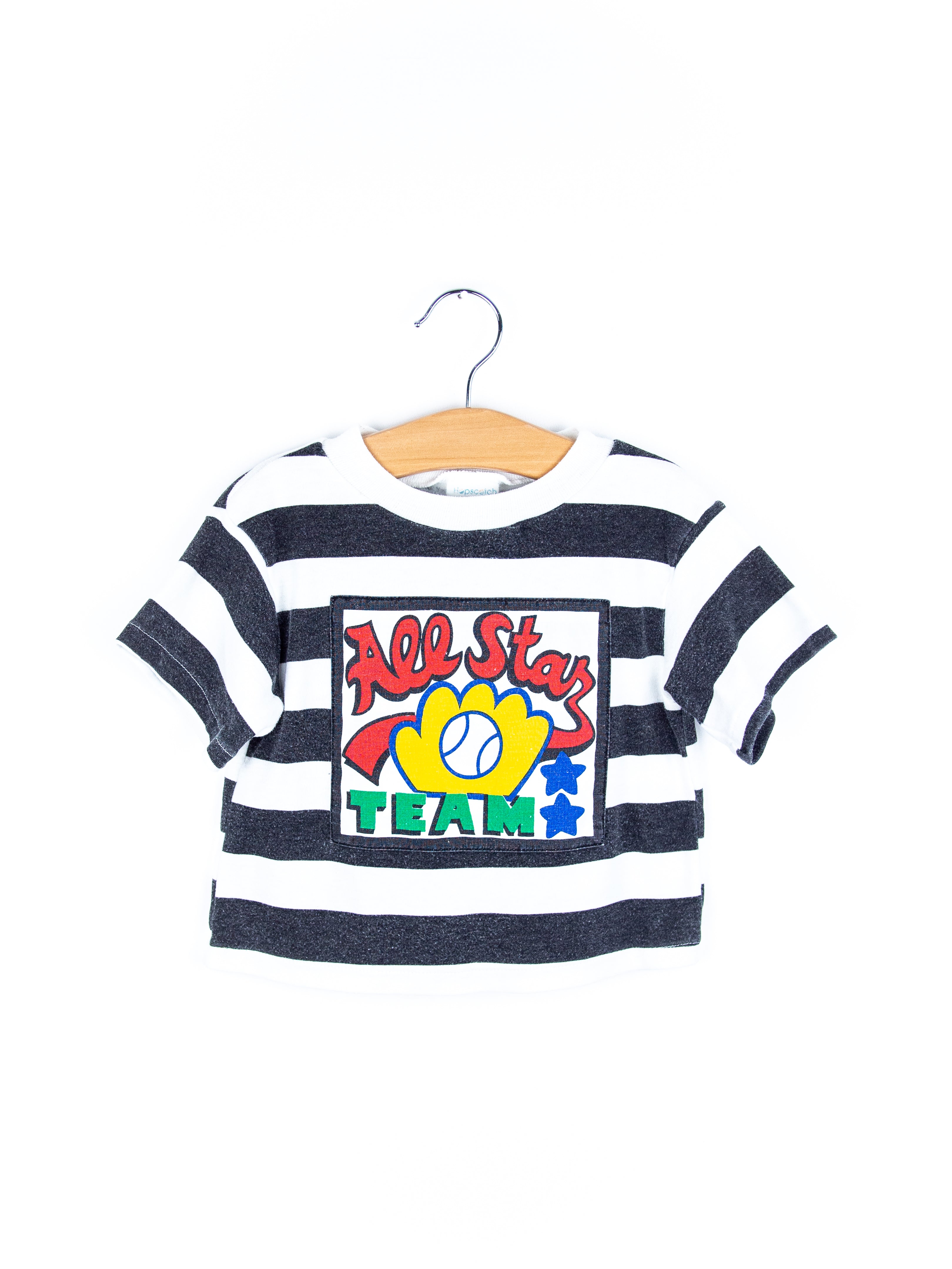 Vintage All Stars Washed Stripe Tee - Age 18 months