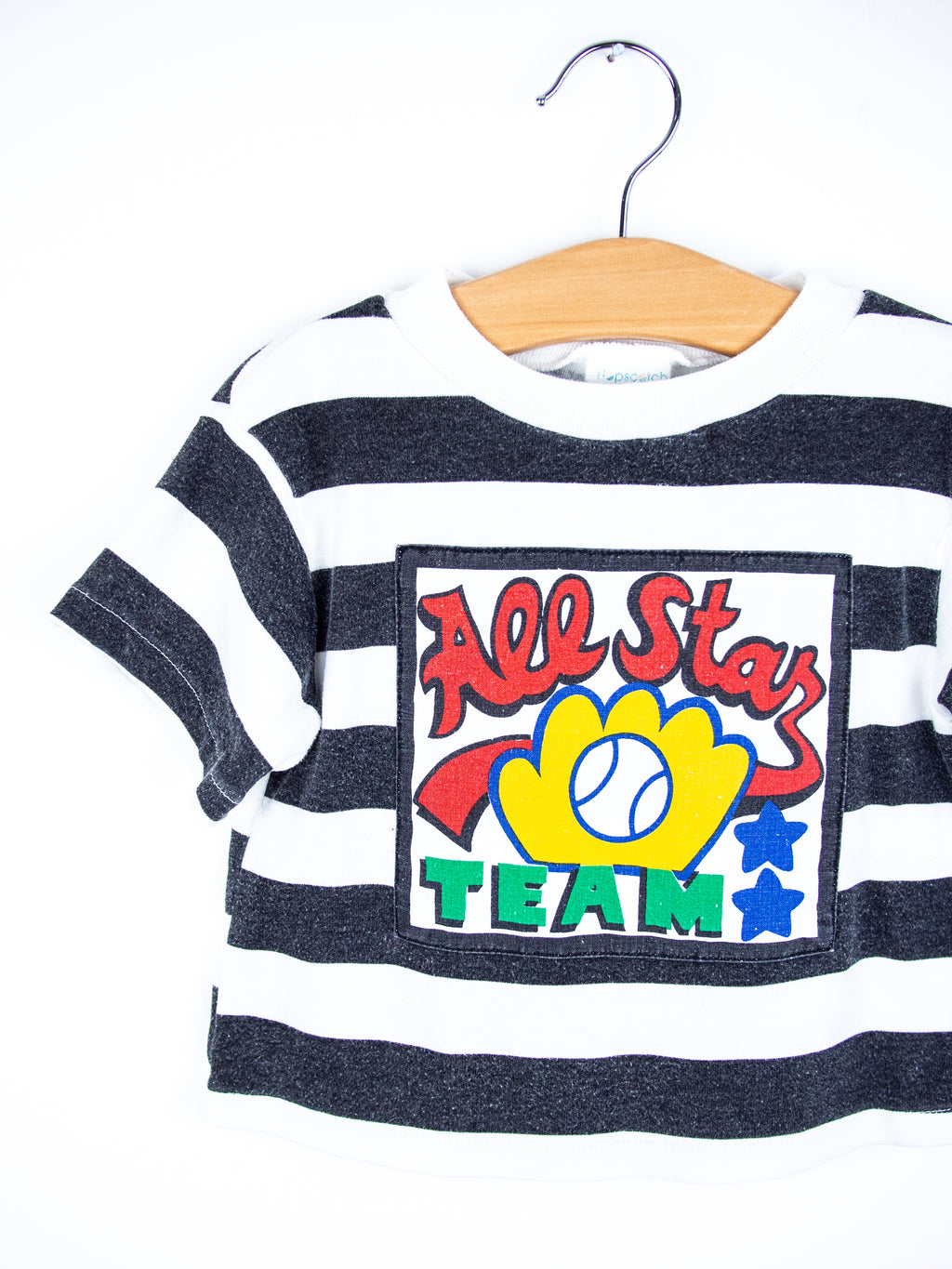 Vintage All Stars Washed Stripe Tee - Age 18 months