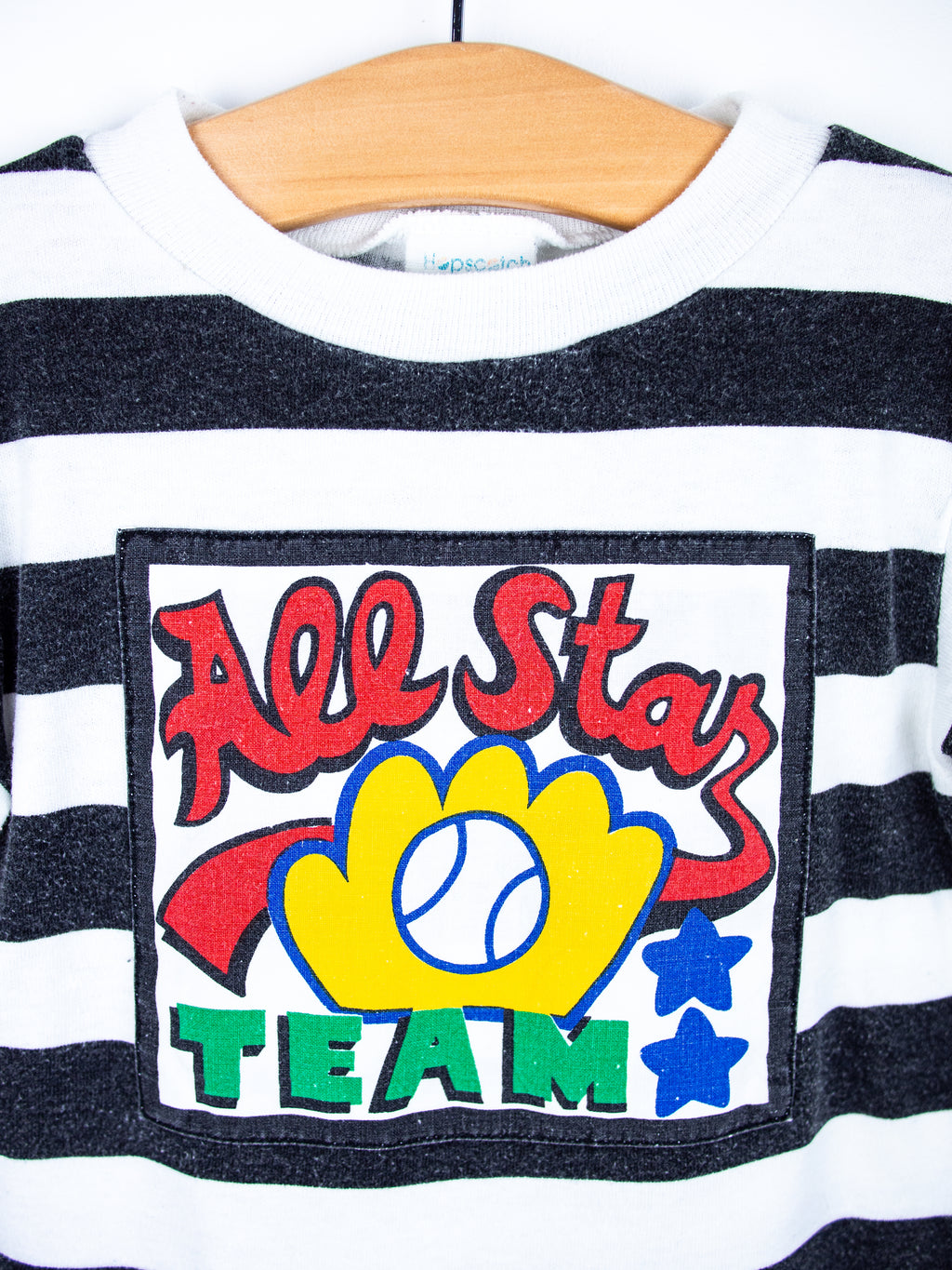Vintage All Stars Washed Stripe Tee - Age 18 months