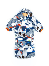Load image into Gallery viewer, Patagonia Vintage Polar Bear Fleece Snowsuit / Sleep Bag - Age 3 months
