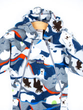 Load image into Gallery viewer, Patagonia Vintage Polar Bear Fleece Snowsuit / Sleep Bag - Age 3 months
