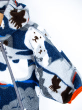 Load image into Gallery viewer, Patagonia Vintage Polar Bear Fleece Snowsuit / Sleep Bag - Age 3 months

