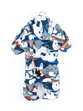 Load image into Gallery viewer, Patagonia Vintage Polar Bear Fleece Snowsuit / Sleep Bag - Age 3 months
