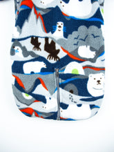 Load image into Gallery viewer, Patagonia Vintage Polar Bear Fleece Snowsuit / Sleep Bag - Age 3 months
