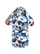 Load image into Gallery viewer, Patagonia Vintage Polar Bear Fleece Snowsuit / Sleep Bag - Age 3 months
