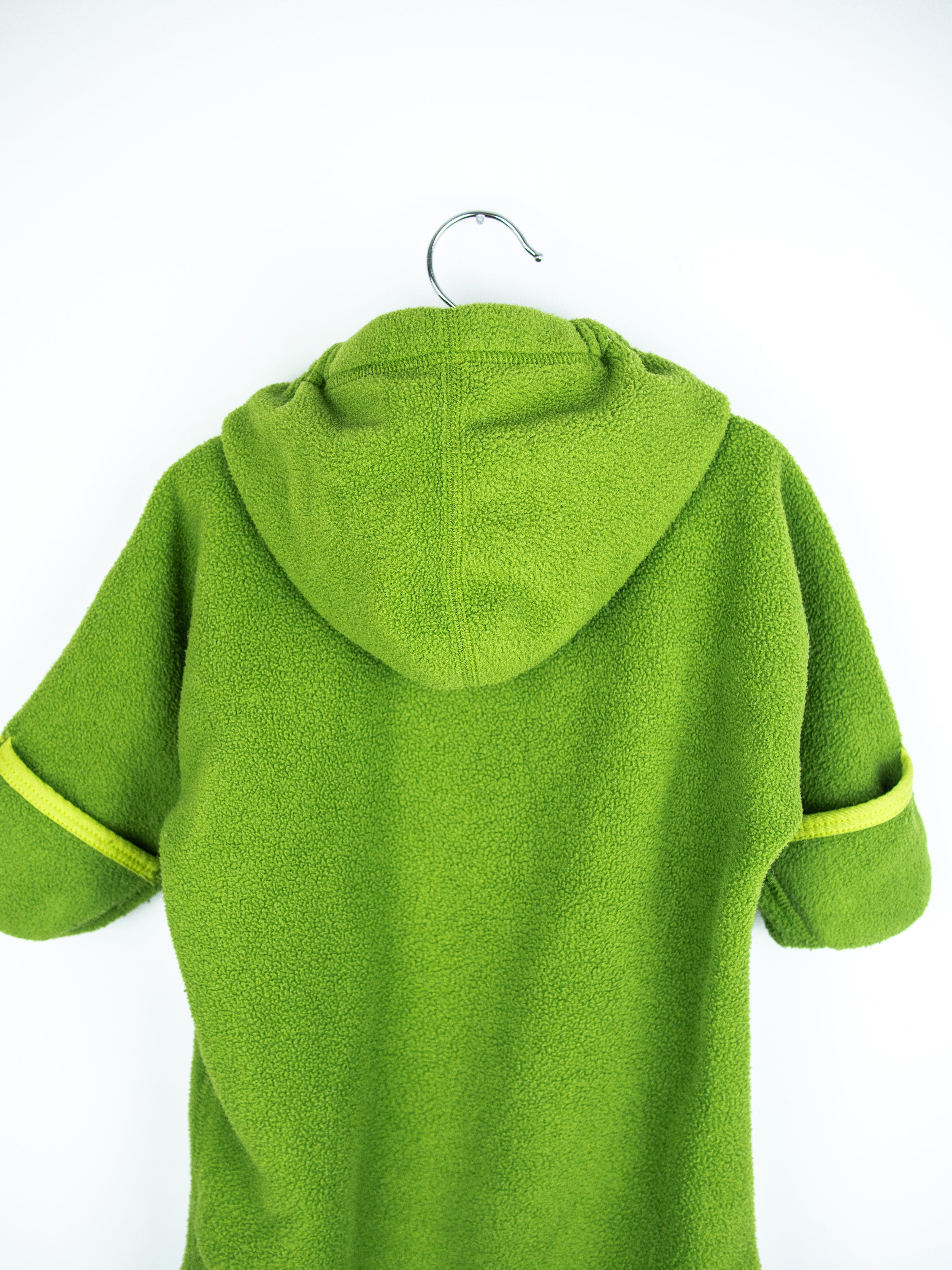 Patagonia Vintage Green Fleece Snowsuit/Sleep Bag - Age 6 months