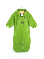 Patagonia Vintage Green Fleece Snowsuit/Sleep Bag - Age 6 months