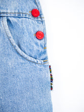 Load image into Gallery viewer, Vintage Disney Denim Mickey Mouse Dungarees - Age 18 months
