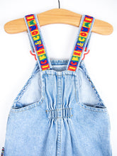 Load image into Gallery viewer, Vintage Disney Denim Mickey Mouse Dungarees - Age 18 months
