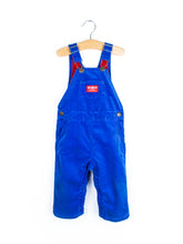 Load image into Gallery viewer, Osh Kosh Cobalt Cord Dungarees - Age 18 months
