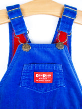 Load image into Gallery viewer, Osh Kosh Cobalt Cord Dungarees - Age 18 months
