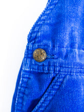 Load image into Gallery viewer, Osh Kosh Cobalt Cord Dungarees - Age 18 months
