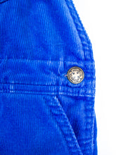 Load image into Gallery viewer, Osh Kosh Cobalt Cord Dungarees - Age 18 months

