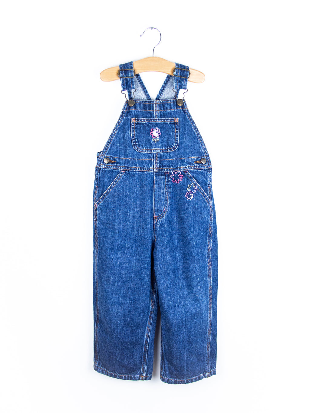 Carhartt Denim Flower Dungarees - Age 3T