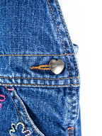 Carhartt Denim Flower Dungarees - Age 3T