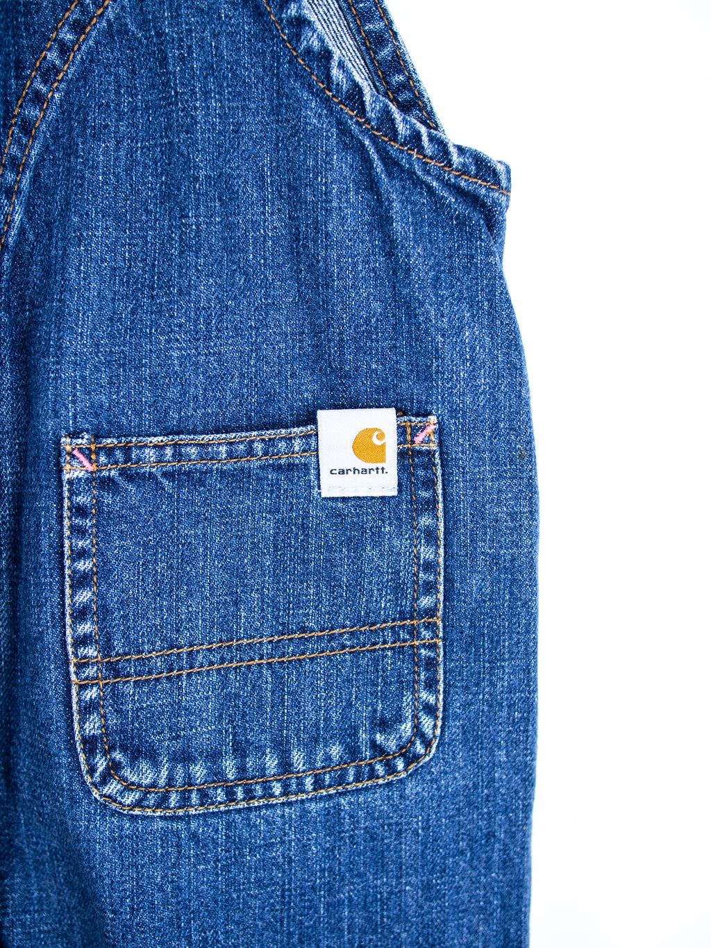 Carhartt Denim Flower Dungarees - Age 3T