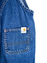 Load image into Gallery viewer, Carhartt Denim Flower Dungarees - Age 3T
