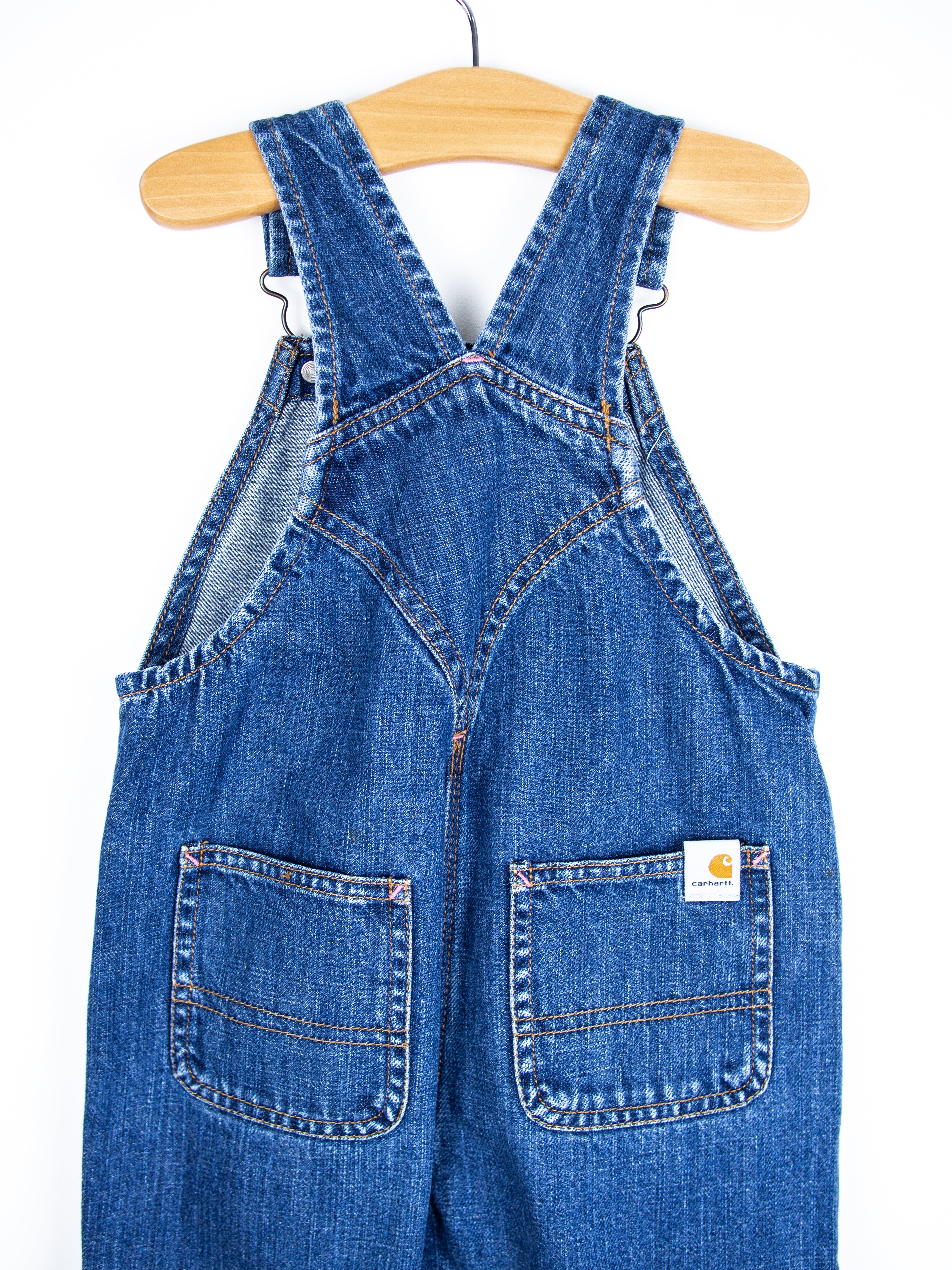Carhartt Denim Flower Dungarees - Age 3T