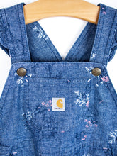 Load image into Gallery viewer, Carhartt Woodland Floral Frill Dungarees - Age 2T
