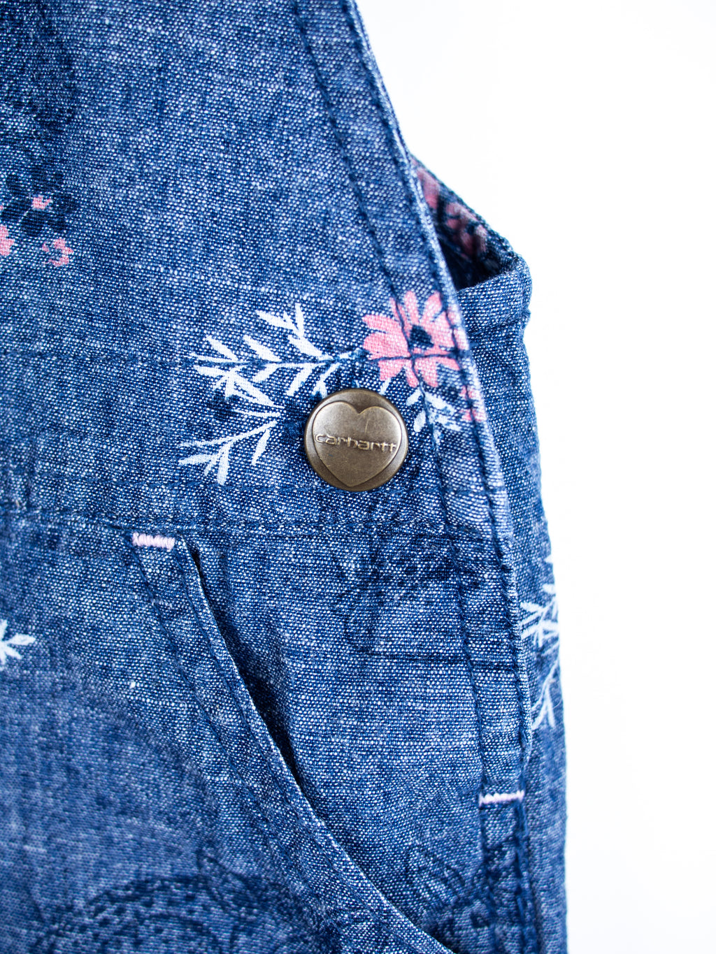Carhartt Woodland Floral Frill Dungarees