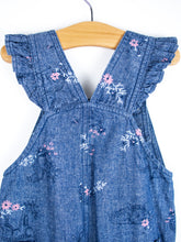 Load image into Gallery viewer, Carhartt Woodland Floral Frill Dungarees - Age 2T

