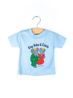 Vintage Babar & Celeste Blue T-Shirt - Age 0-3 months