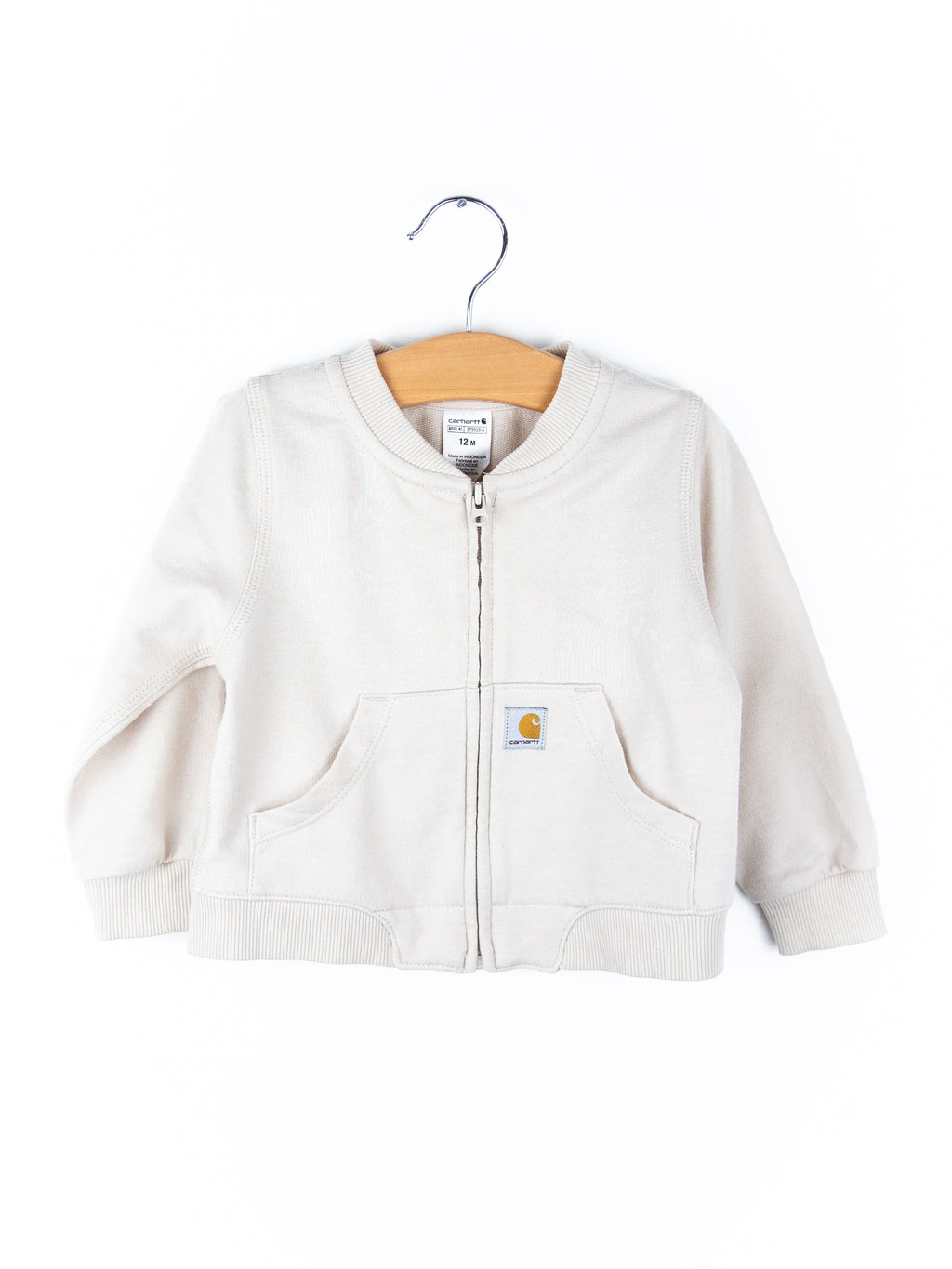 Carhartt Rare Cream Zip Sweatshirt - Age 9-12 months