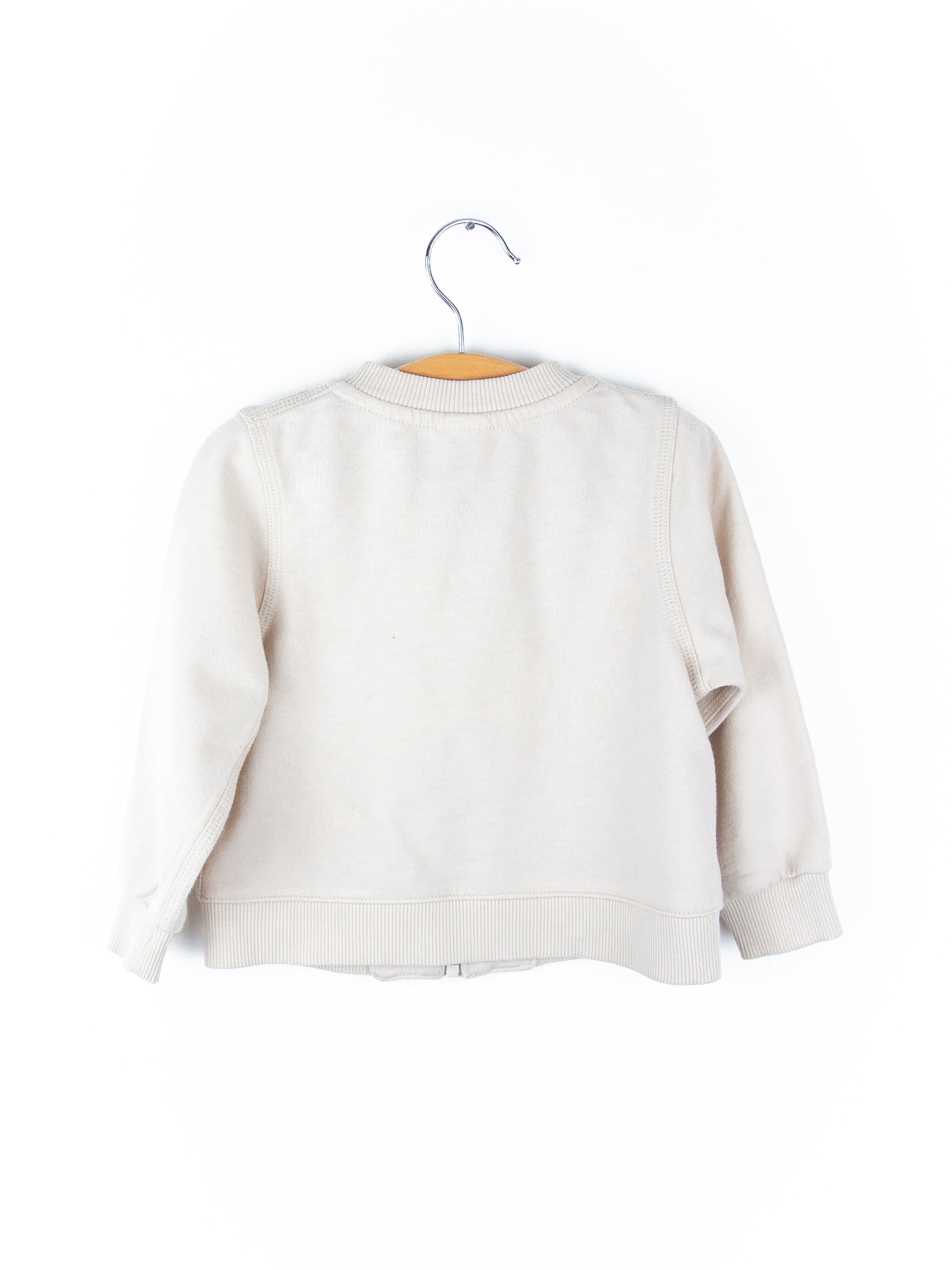 Carhartt Rare Cream Zip Sweatshirt - Age 9-12 months