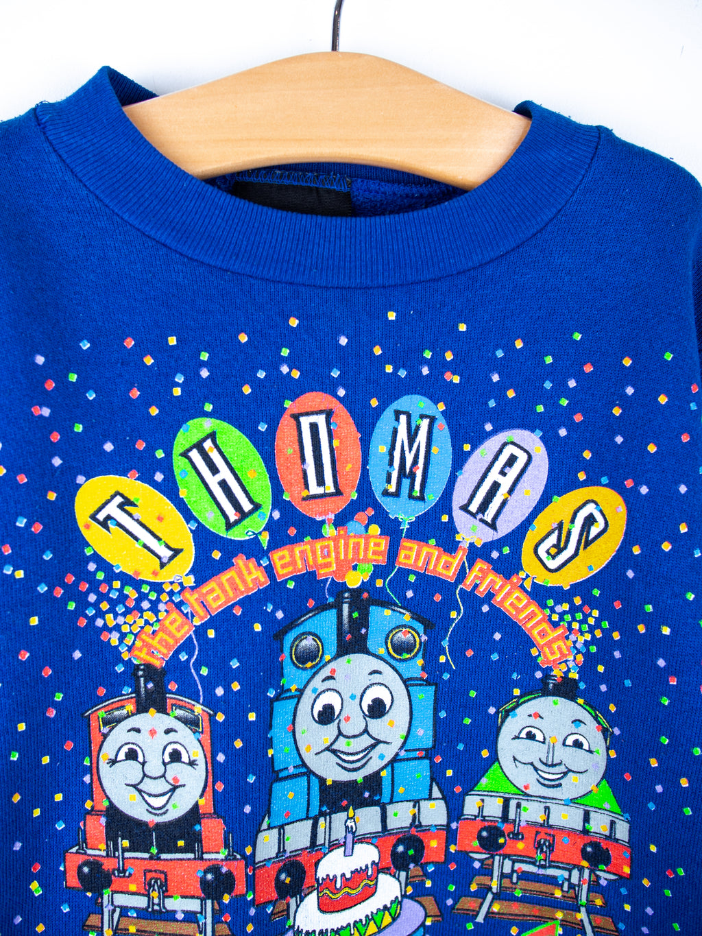 Vintage Thomas The Tank Engine 'Party Time' Sweatshirt - Age 4 years
