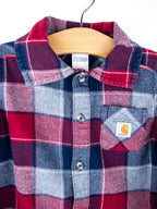 Carhartt Check Flannel Shirt - Age 24 months
