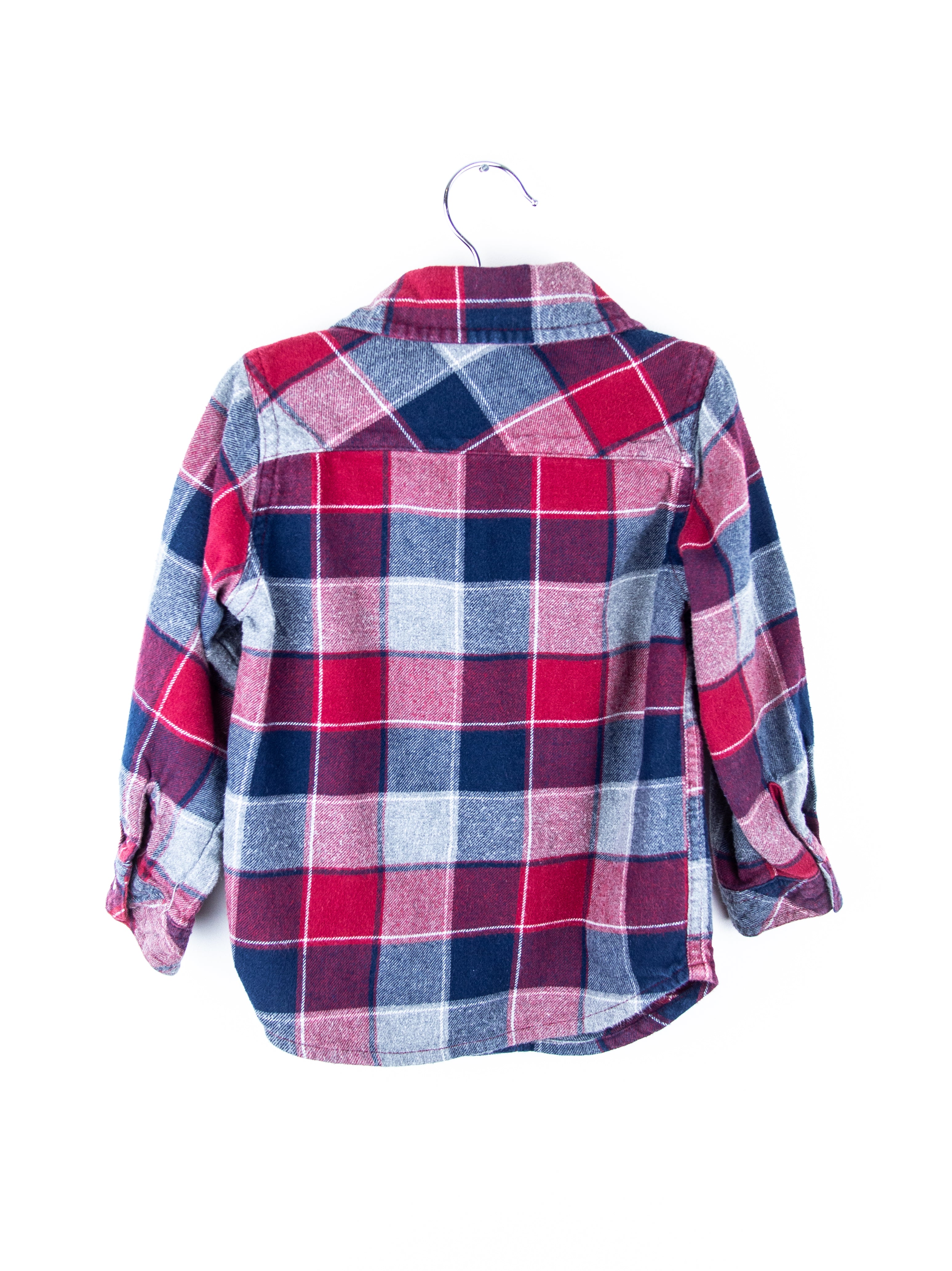 Carhartt Check Flannel Shirt - Age 24 months