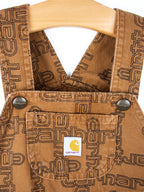 Carhartt Rare Logo Text Dungaree Shorties - Age 18 months