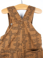 Carhartt Rare Logo Text Dungaree Shorties - Age 18 months
