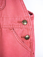 Carhartt Rare Coral Denim Dungaree Dress - Age 24 months