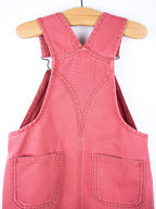 Carhartt Rare Coral Denim Dungaree Dress - Age 24 months