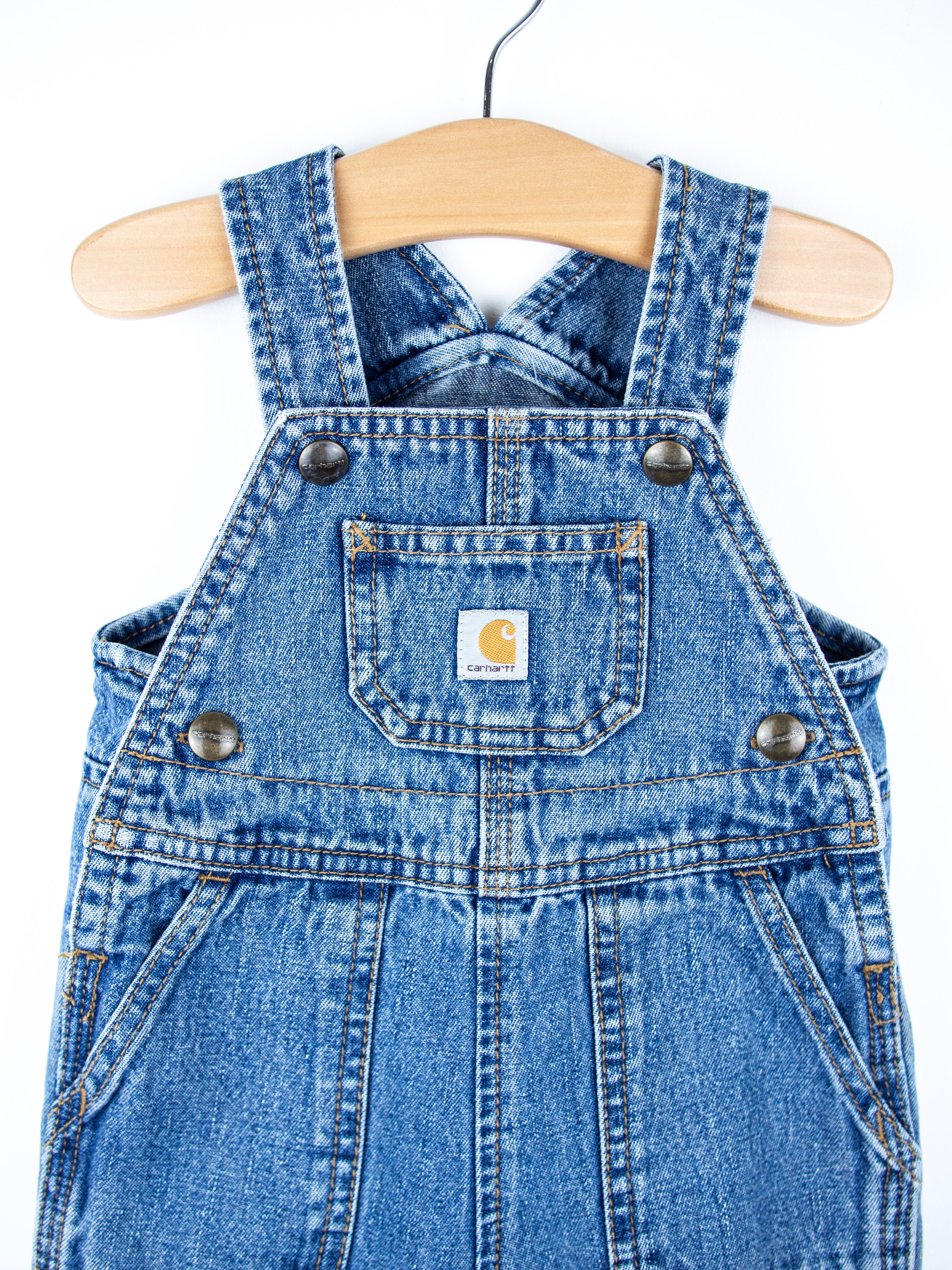Carhartt Denim Dungarees - Age 6 months