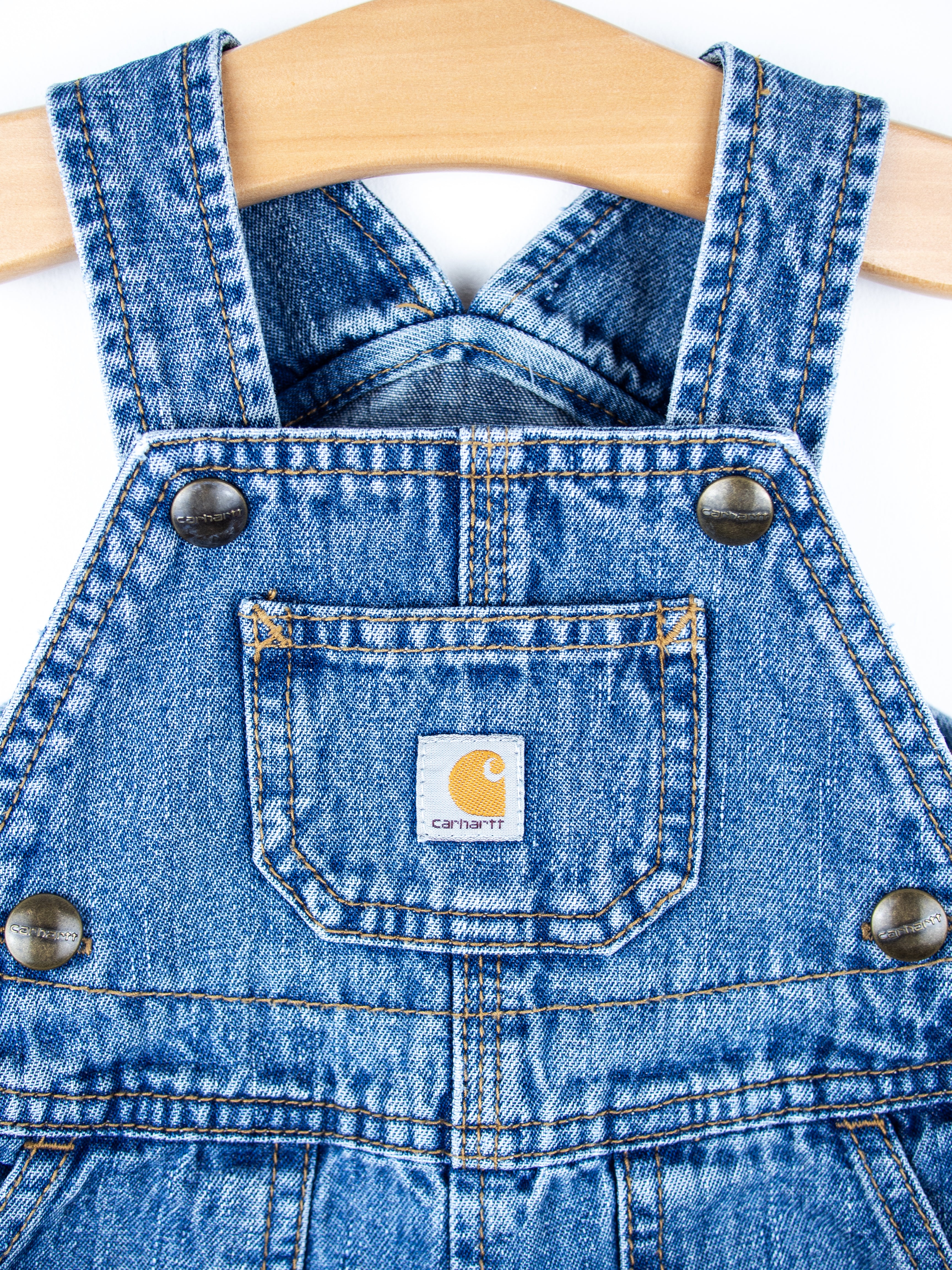 Carhartt Denim Dungarees - Age 6 months